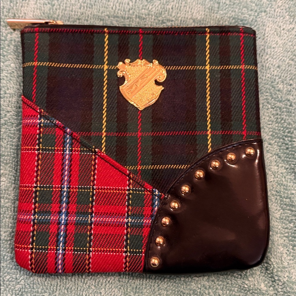 Mac cosmetic pouch - Plaid.